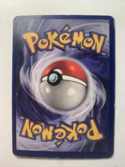 OFF CENTER ERROR - Magmar 36/102 Pokemon TCG Card 1999 Base Set Vintage Played - Image 2