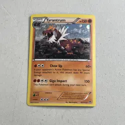 Pokemon TCG 2014 XY Furious Fists Card -- Tyrantrum 62/111 Cosmos Holo - Image 1