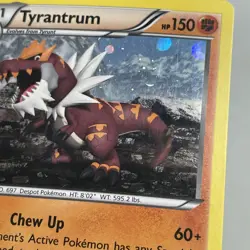 Pokemon TCG 2014 XY Furious Fists Card -- Tyrantrum 62/111 Cosmos Holo - Image 3