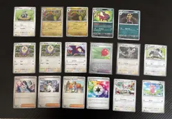 2025 Pokemon Black Bolt English Lot 66 Cards Common Uncommon Holo Reverse Holo - Image 3