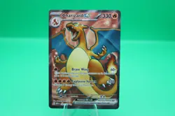 Pokemon TCG English Card 151 MEW EN Charizard ex 183/165 Full Art Holo NM - Image 1