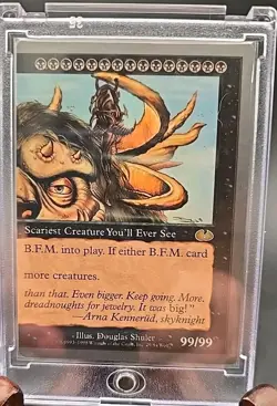 B.F.M. (Big Furry Monster) Unglued MTG Reg (Two Cards #28 & #29) Lightly Played - Image 4