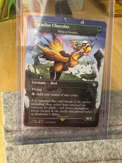 Paradise Chocobo - Birds of Paradise (Borderless) Commander: Final Fantasy Foil - Image 1