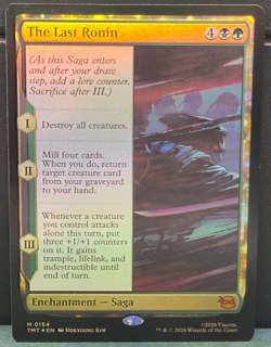The Last Ronin M 0154 FOIL TMNT Teenage Mutant Ninja Turtles MTG NM Card Game - Image 1