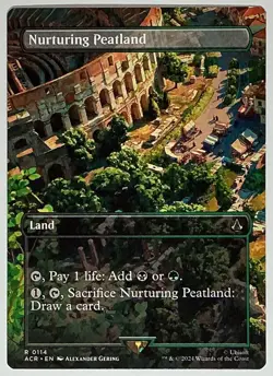 MTG Nurturing Peatland Borderless Universes Beyond: Assassin's Creed NM #114 - Image 1