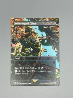 Waterlogged Grove (Borderless) Universes Beyond: Assassin's Creed Regular - Image 1