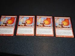4x Lava Spike - Champions of Kamigawa (CHK) SP - Image 1