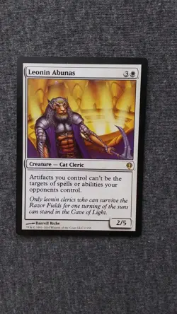 Leonin Abunas - Archenemy - Magic the Gathering - MTG - E01 - Image 1