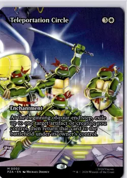 Teleportation Circle (Borderless) Teenage Mutant Ninja Turtles Source NM - Image 1