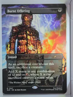 Burnt Offering - R7047 - MTG - Secret Lair Drop Series (SLD) - Image 1