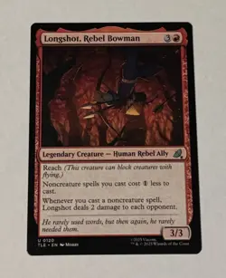 MTG Longshot, Rebel Bowman - Avatar: The Last Airbender: Eternal-Legal NM - Image 1