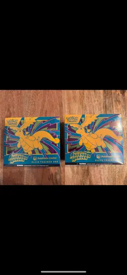 Pokemon TCG Ascended Heroes Pokemon Center Elite Trainer Box ETB SEALED x2 - Image 1