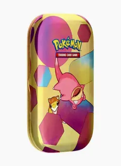 **SEALED** Pokemon TCG ~ Scarlet & Violet 151 Mini Tin ~ SLOWPOKE & SANDSHREW - Image 1