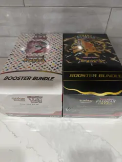 Pokemon SV 151 & Paldean Fates Booster Bundle Display Set!! - Factory Sealed !! - Image 2