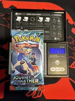 22.49g HEAVY - Pokemon TCG S&V - Journey Together Booster Pack! Possible GOD U - Image 1