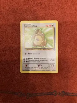 Kangaskhan 21/64 Jungle Non-Holo Pokemon Card Near Mint NM - Image 1