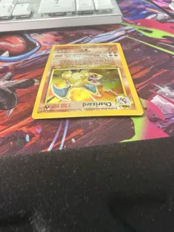 Pokemon Charizard Base Set 2 4/130 Holo Rare 120 HP Mitsuhiro Arita Card - Image 4