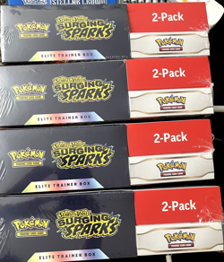 Pokemon TCG Sv8.5: Surging Sparks Elite Trainer Box + Booster Bundle Costco - Image 4