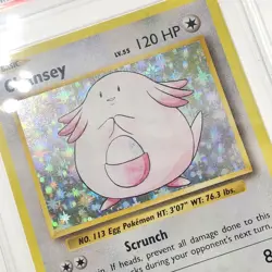 PSA9 MINT - Chansey HOLO RARE 70/108 Pokemon XY Evolutions - Image 3