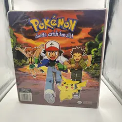Pokemon "Gotta catch 'em all!" 3-Ring Binder Vintage Nintendo 1999 - Image 4
