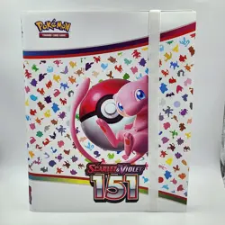 Pokemon Scarlet & Violet 151 Complete Base Set + Reverse Holo Set + Binder - Image 1