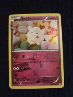 Pokemon Swirlix Generations Radiant Collection Uncommon Holo Basic RC19-32 60HP - Image 1
