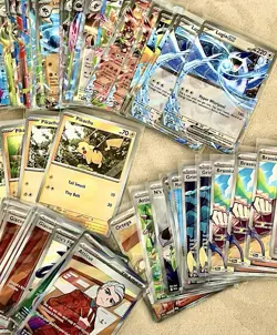 Pokemon Binder Collection Lot 200+ Modern NM - Mint Mostly Ex and Trainers - Image 3