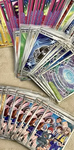 Pokemon Binder Collection Lot 200+ Modern NM - Mint Mostly Ex and Trainers - Image 4