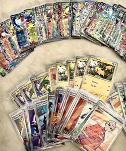 Pokemon Binder Collection Lot 200+ Modern NM - Mint Mostly Ex and Trainers - Image 5