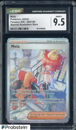 2023 Pokemon Paradox Rift Special Illustration Rare #254 Mela CGC 9.5 - Image 1