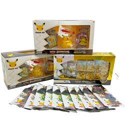 Lot of (14) Pokemon TCG Assorted Celebrations Sealed V Union Pika Premium Alola - Image 1