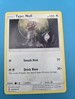Type: Null 183/236 Regular SM: Unified Minds Uncommon Pokemon TCG VG - Image 1