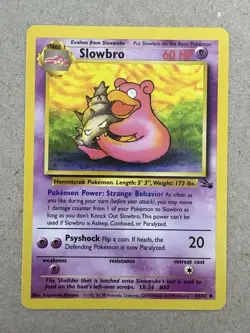 Pokemon - Fossil - Slowbro 43/62 - Uncommon LP/NM - Image 1