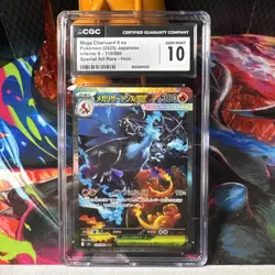 Mega Charizard X ex 110/080 - CGC Gem Mint 10 - Inferno X - Pokemon TCG 2025 - Image 1