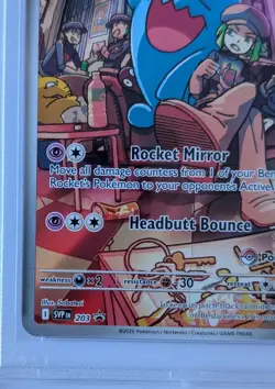 PSA 10 2025 Pokemon Center ETB Team Rocket’s Wobbuffet GEM MINT – DRI LOW POP - Image 5