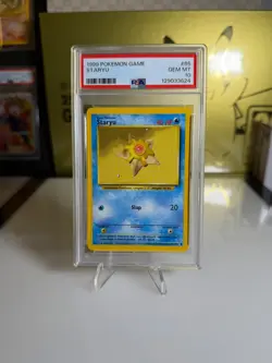 1999 Pokemon Base Set Staryu #65 PSA 10 GEM MINT Vintage WOTC - Image 1