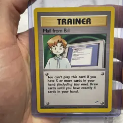 Pokemon TCG Neo Destiny #105/105 Mail from Bill LP Lightly Played Vintage Common - Image 1