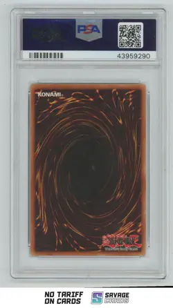 2002 Yu-Gi-Oh Legend/Blue Eyes 1st Edition DarkWorld Thorns PSA 10 #LOB-114 - Image 2