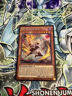 SKY STRIKER ACE - RAYE ALTERNATE ART SECRET RARE L26D-ENS01 NEAR MINT YUGIOH - Image 1