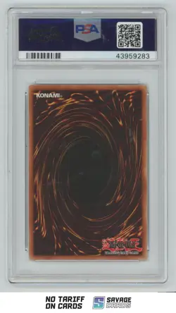 2002 Yu-Gi-Oh Legend/Blue Eyes 1st Edition Lesser Dragon PSA 10 #LOB-113 - Image 2