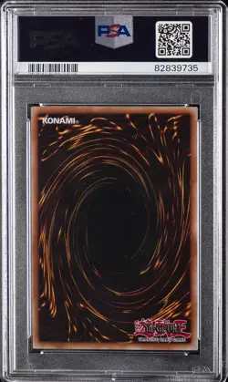 2017-2018 YU-GI-OH! REPRINT ULTIMATE RARE #EN001 BLUE-EYES WHITE DRAGON PSA 8 - Image 2