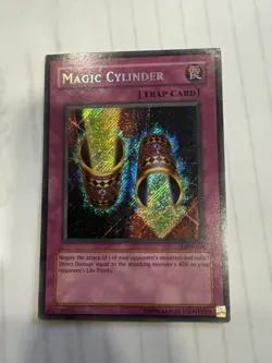 Yugioh Magic Cylinder LON-104 Labyrinth of Nightmare-unl.ed. original print LP - Image 1