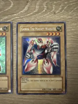 Yu-Gi-Oh! Magnet Warrior Set DOR-001, 002, 003 MP - Image 4