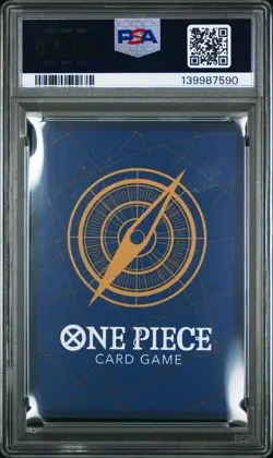 2024 ONE PIECE OP06-WINGS OF THE CAPTAIN ALTERNATE ART MONKEY D. LUFFY PSA 10 - Image 2