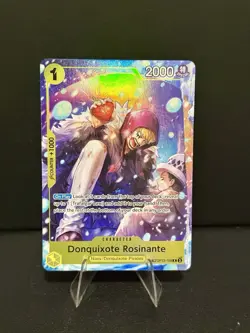 Donquixote Rosinante OP12-108 TR (NM) The Azure Sea's Seven Foil One Piece TCG - Image 1