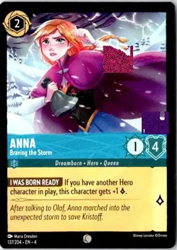 Disney Lorcana Promo Cards #17 Anna - Image 1