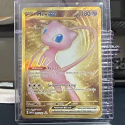 Pokemon Mew ex 193/165 Sv: Scarlet & Violet 151 Ultra Rare Full Art Holo EX Card - Image 3