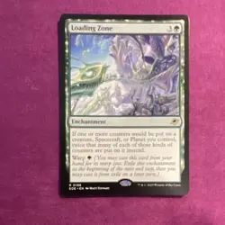 Magic: The Gathering Loading Zone Edge of Eternities Green Enchantment Card 0196 - Image 1