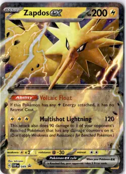 Zapdos ex Promo SV: Scarlet & Violet Promo Cards 049 NM - Image 1