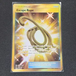 Escape Rope - 163/147 - Secret Rare - Burning Shadows - Pokemon Card - NM/M - Image 1